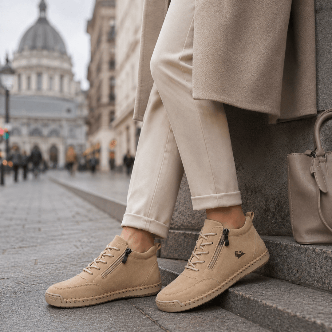 Kanning - Baskets À Lacets Avec Fermeture Éclair Latérale