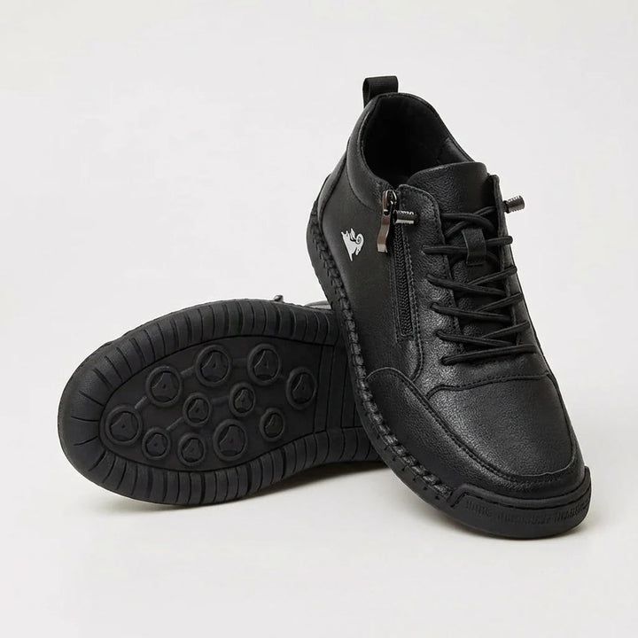 Kanning - Baskets À Lacets Avec Fermeture Éclair Latérale