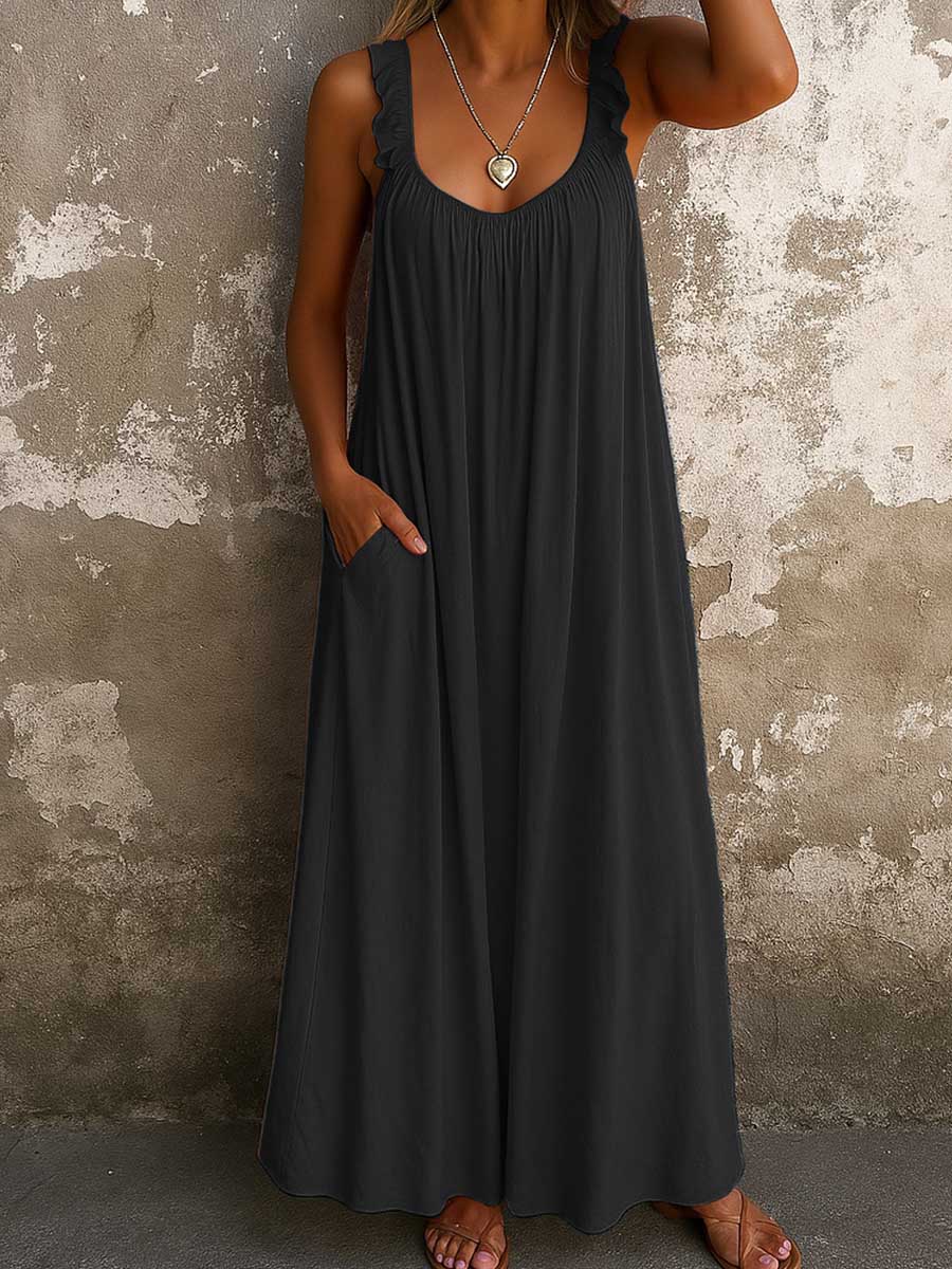 Nadjaa - Robe Longue Légère et Fluide