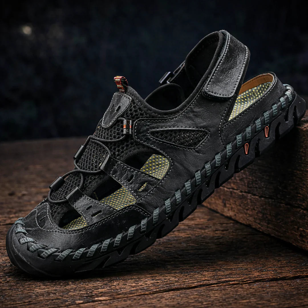 Gustavo - Sandale en Cuir Confortable
