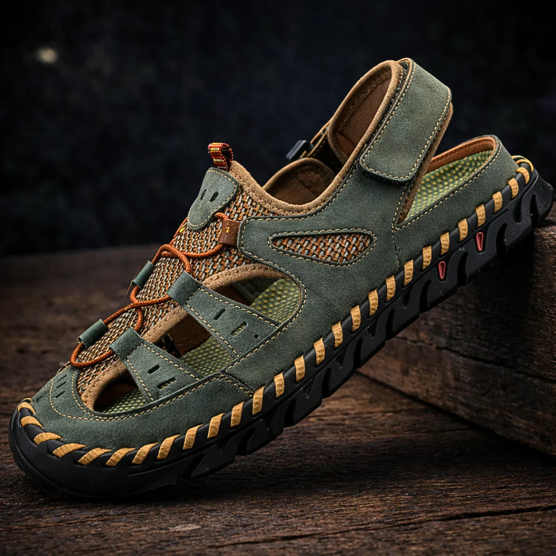 Gustavo - Sandale en Cuir Confortable