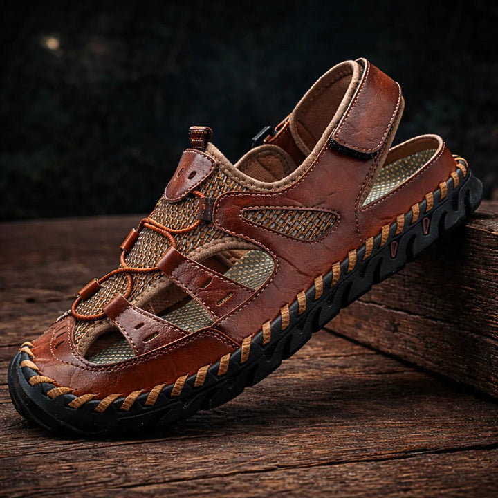 Gustavo - Sandale en Cuir Confortable