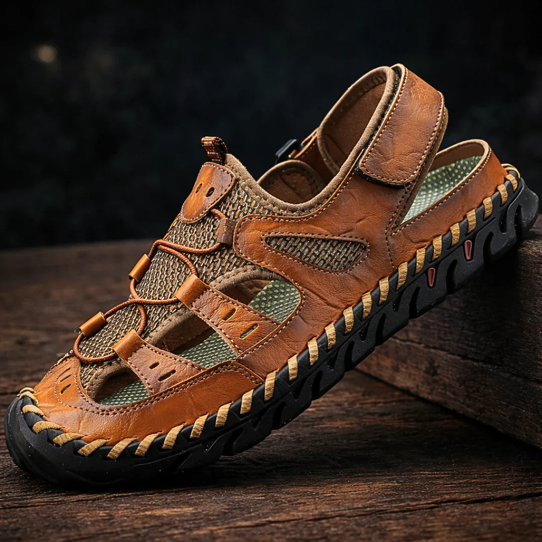 Gustavo - Sandale en Cuir Confortable
