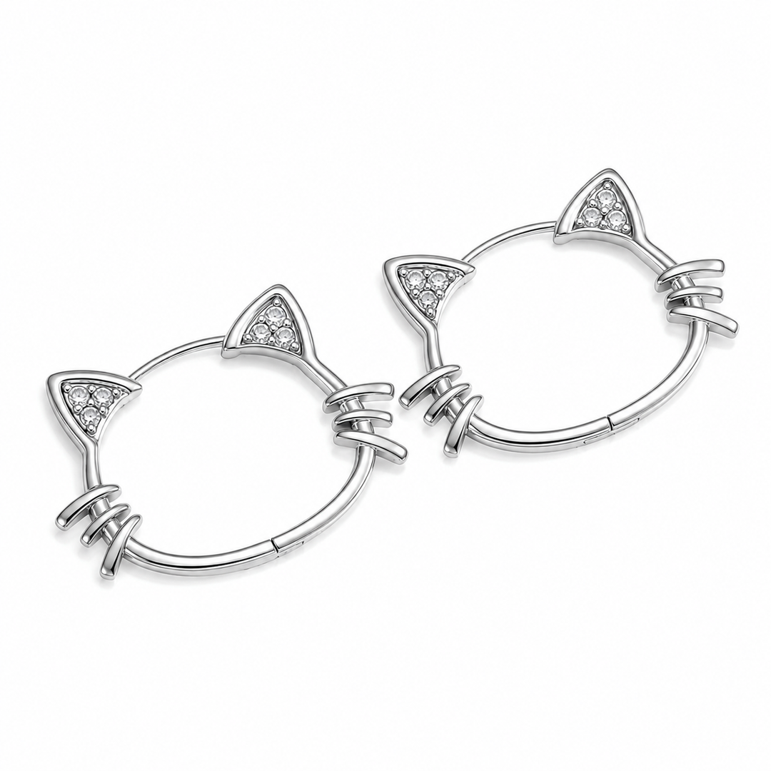 Didem - Boucles D'oreilles en Argent Sterling
