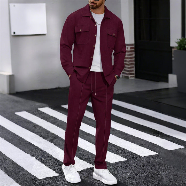 Gustave - Ensemble Chemise À Manches Longues Et Pantalon