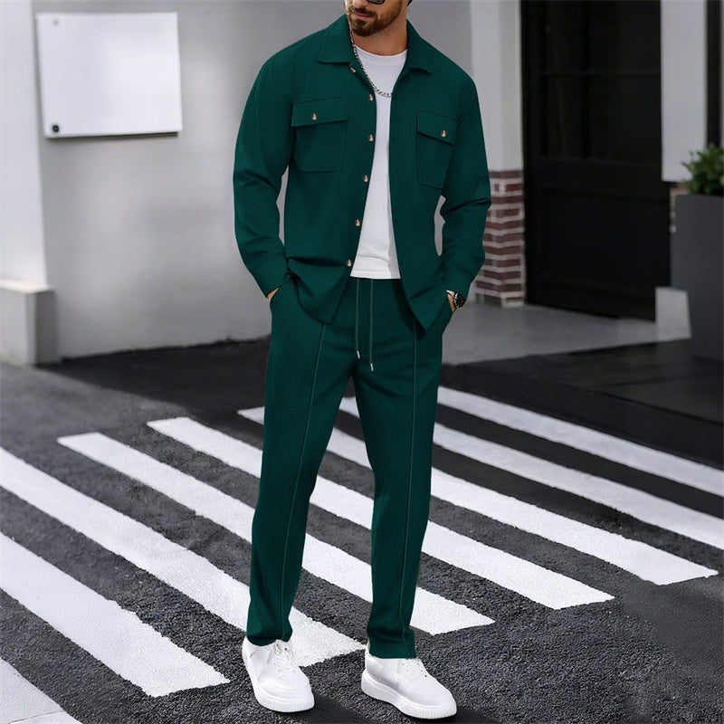 Gustave - Ensemble Chemise À Manches Longues Et Pantalon