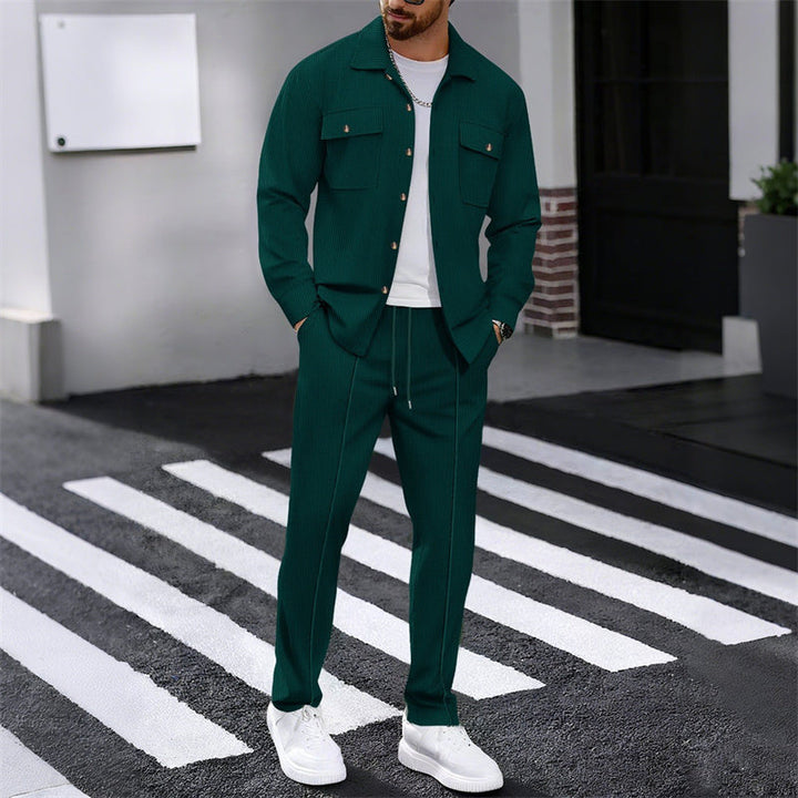 Gustave - Ensemble Chemise À Manches Longues Et Pantalon