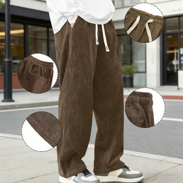 Onur - Pantalon Ample Avec Poches Latérales
