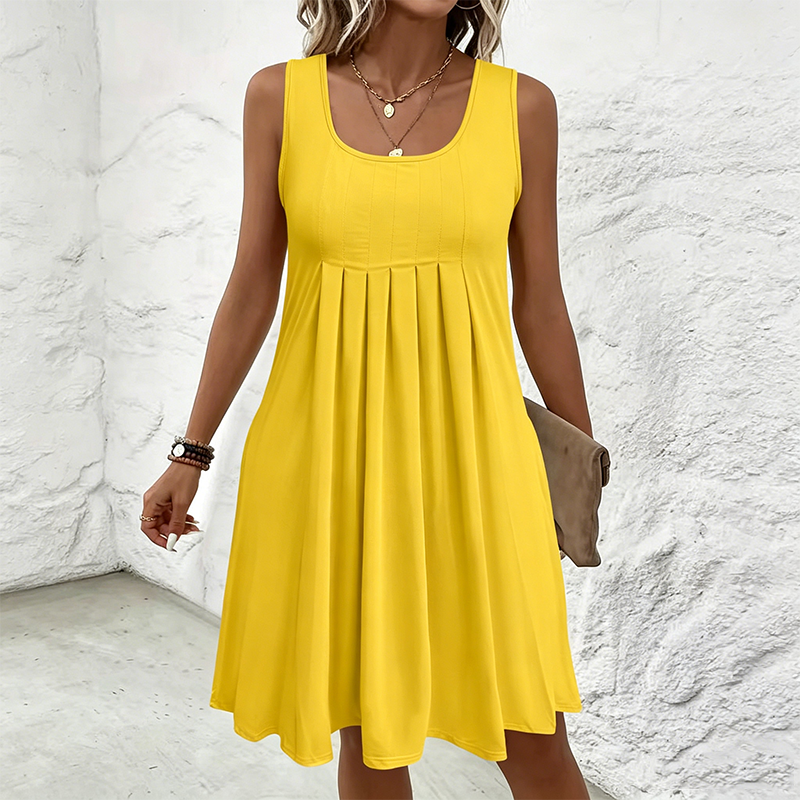 Fiorela - Robe Midi Sans Manches