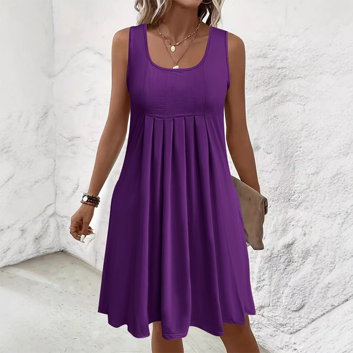 Fiorela - Robe Midi Sans Manches