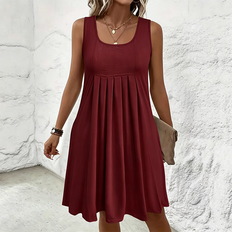 Fiorela - Robe Midi Sans Manches