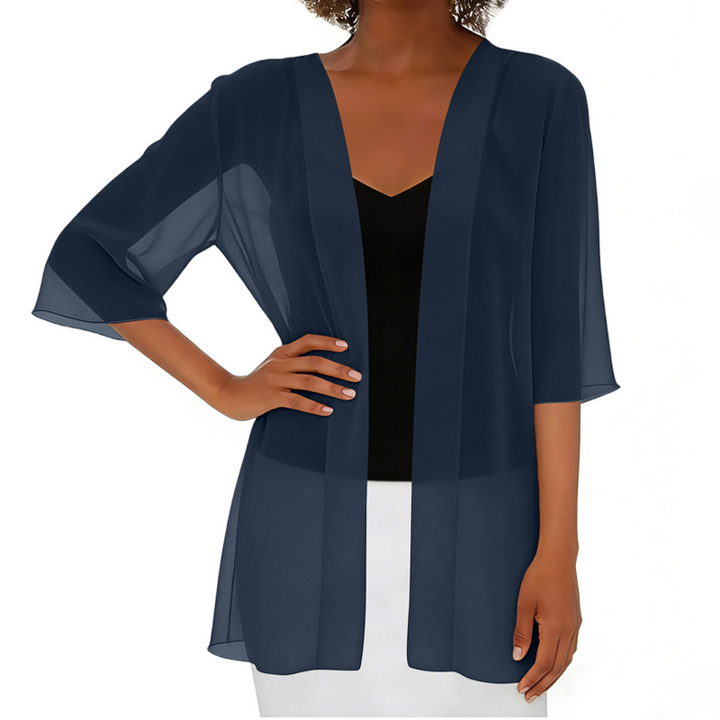 Paolaa - Cardigan Iéger Transparent et Ajouré