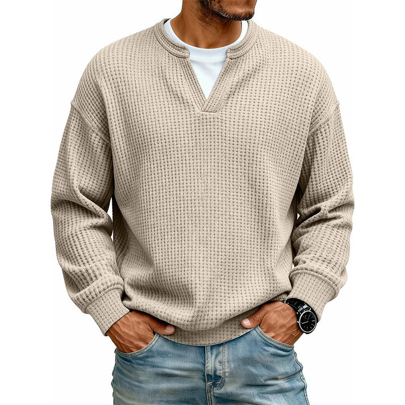 Tavin - Pull en Maille À Manches Longues