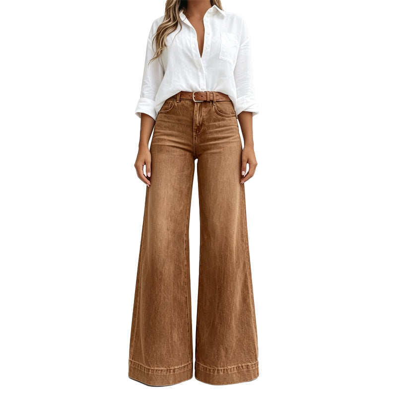 Kilola - Jean À Taille Haute Et Coupe Large