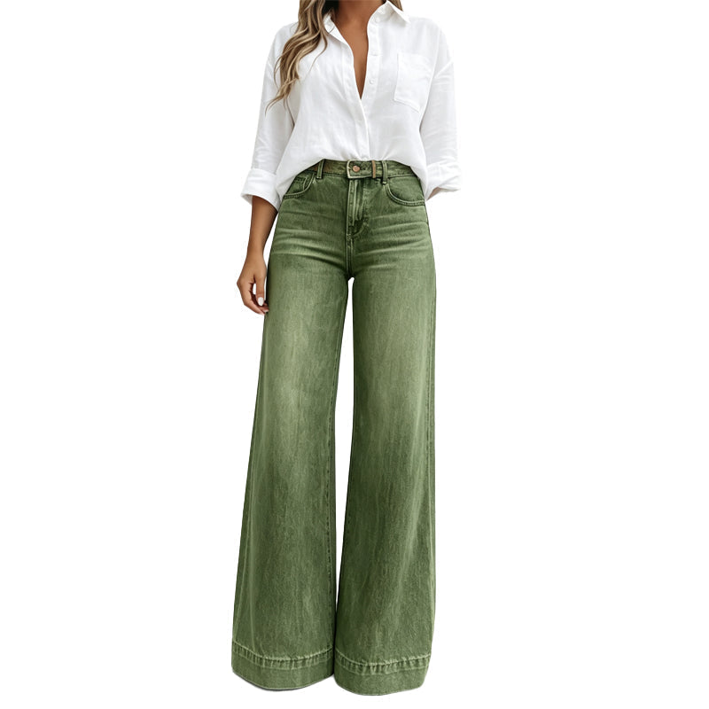Kilola - Jean À Taille Haute Et Coupe Large