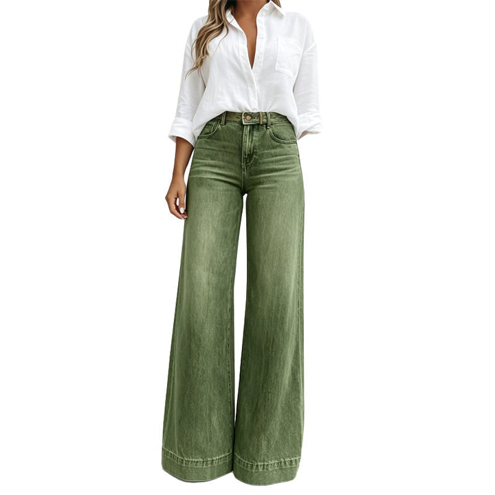 Kilola - Jean À Taille Haute Et Coupe Large