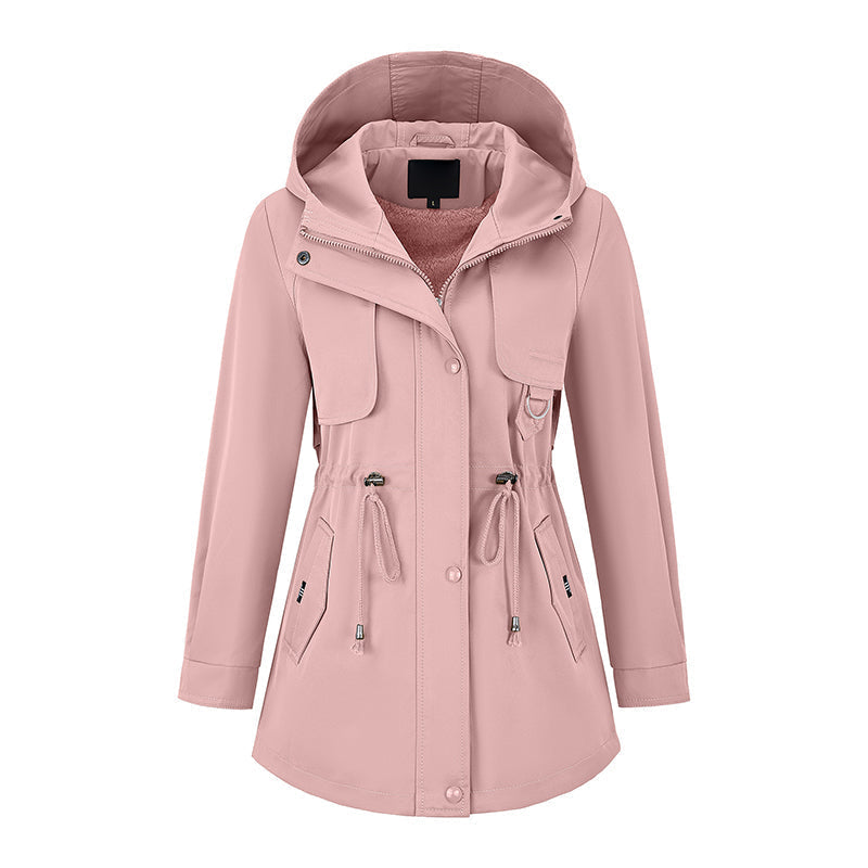 Niela - Veste À Capuche Zippée Coupe-Vent