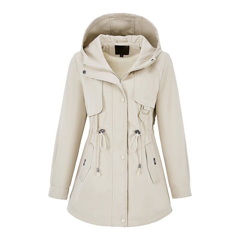Niela - Veste À Capuche Zippée Coupe-Vent