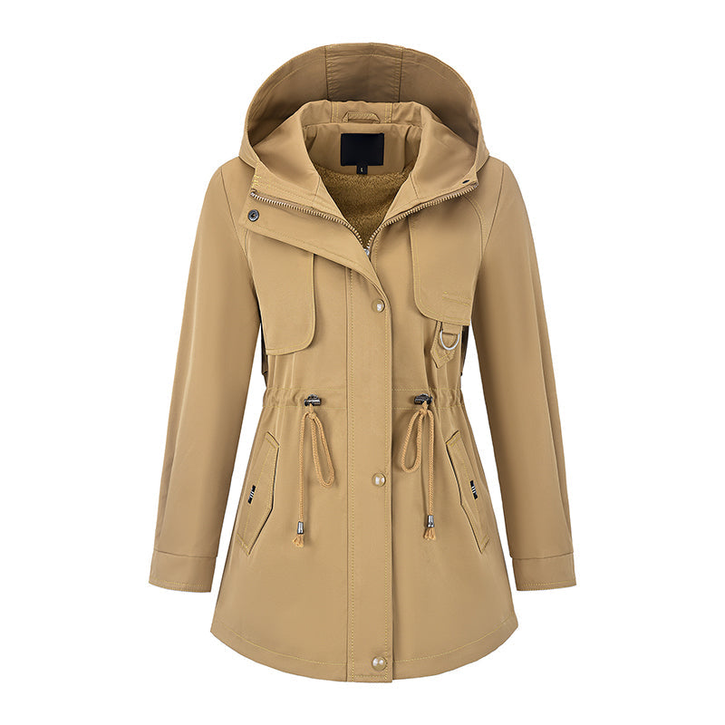 Niela - Veste À Capuche Zippée Coupe-Vent