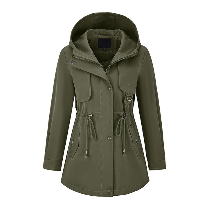 Niela - Veste À Capuche Zippée Coupe-Vent