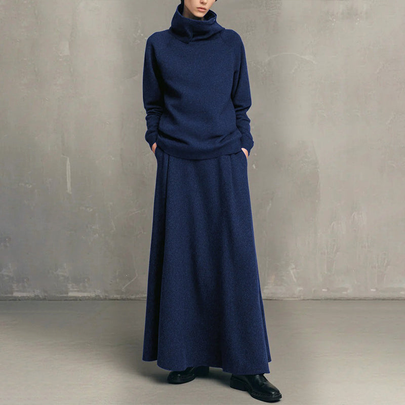 Gizem - Ensemble Polo Et Jupe Maxi