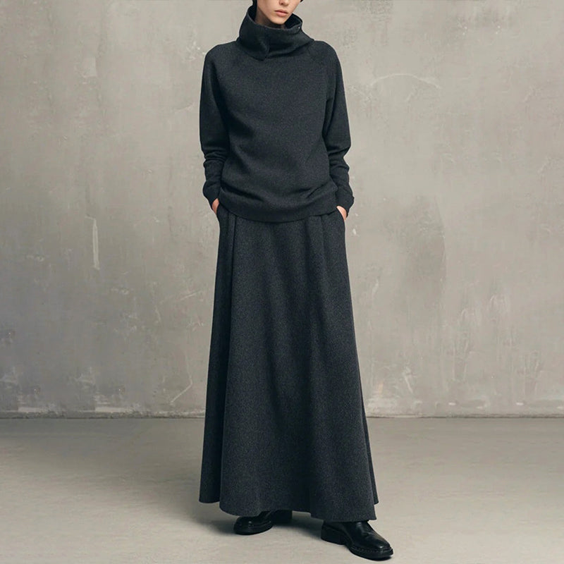 Gizem - Ensemble Polo Et Jupe Maxi