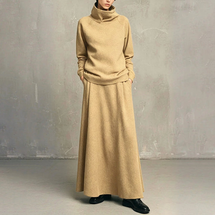 Gizem - Ensemble Polo Et Jupe Maxi
