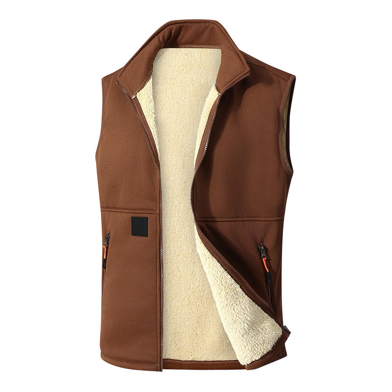 Tavero - Gilet D'hiver Avec Doublure en Peluche