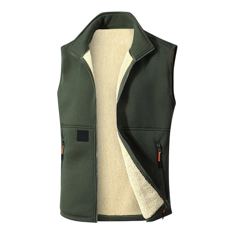 Tavero - Gilet D'hiver Avec Doublure en Peluche