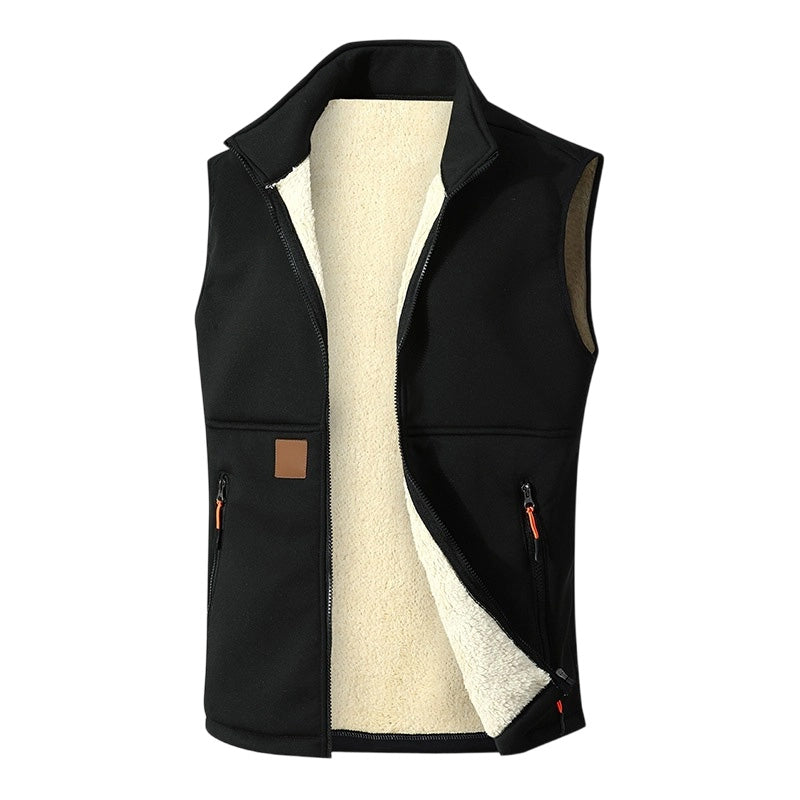 Tavero - Gilet D'hiver Avec Doublure en Peluche