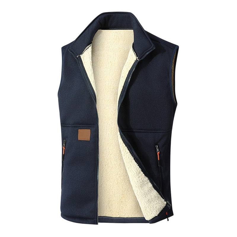 Tavero - Gilet D'hiver Avec Doublure en Peluche
