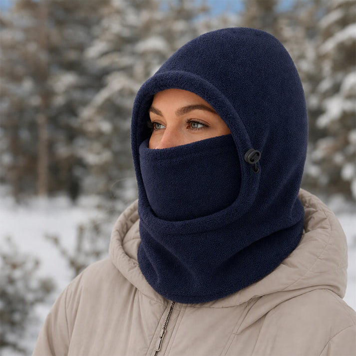 Norvello - Cagoule À Capuche en Polaire Avec Protection Pour Le Visage