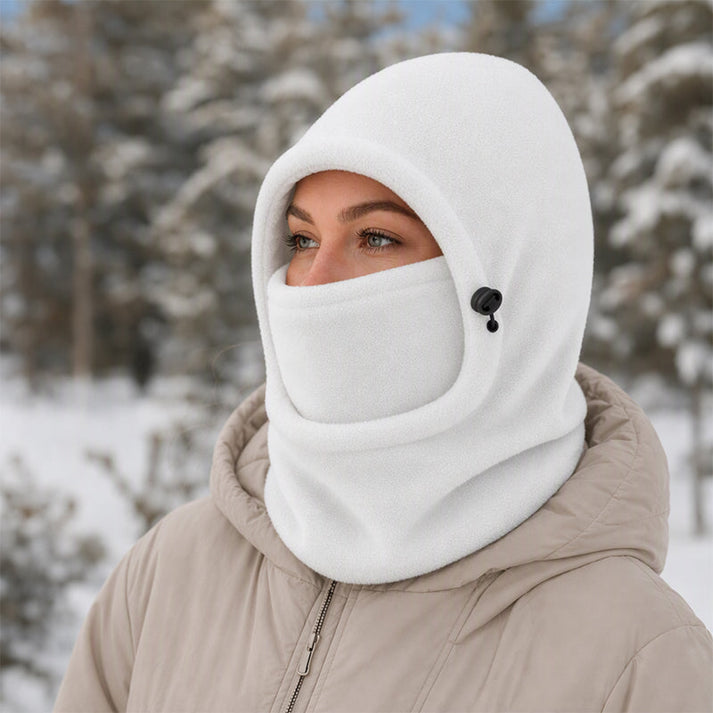 Norvello - Cagoule À Capuche en Polaire Avec Protection Pour Le Visage