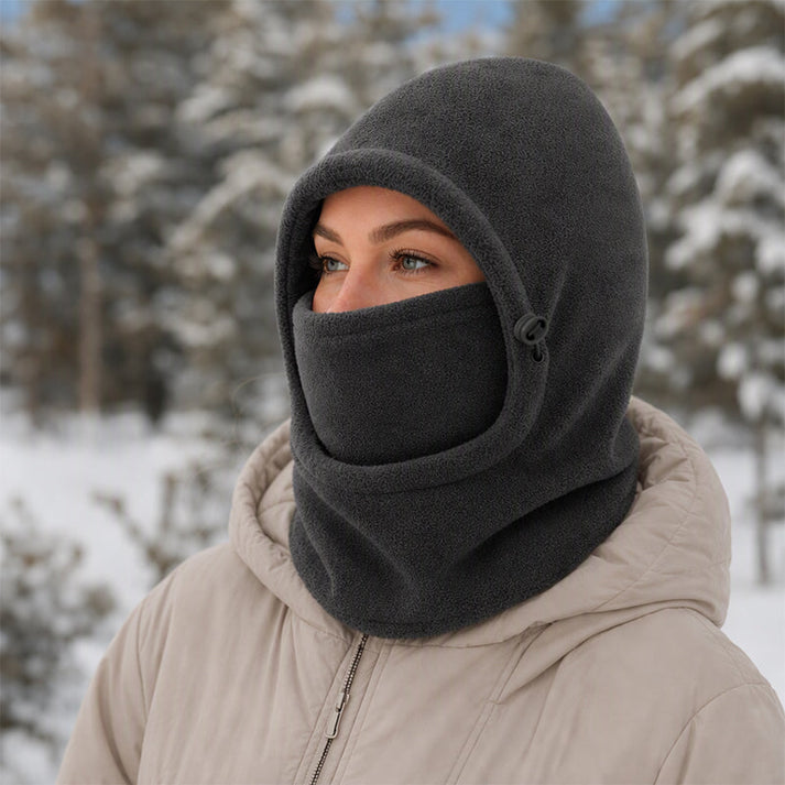 Norvello - Cagoule À Capuche en Polaire Avec Protection Pour Le Visage