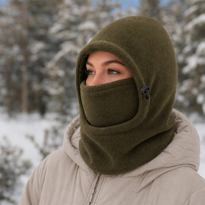 Norvello - Cagoule À Capuche en Polaire Avec Protection Pour Le Visage