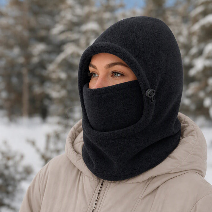 Norvello - Cagoule À Capuche en Polaire Avec Protection Pour Le Visage