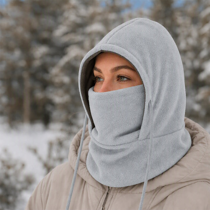 Norvello - Cagoule À Capuche en Polaire Avec Protection Pour Le Visage