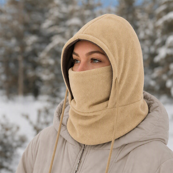 Norvello - Cagoule À Capuche en Polaire Avec Protection Pour Le Visage