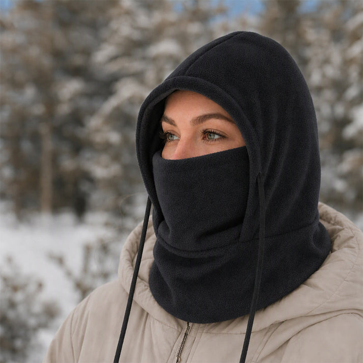 Norvello - Cagoule À Capuche en Polaire Avec Protection Pour Le Visage