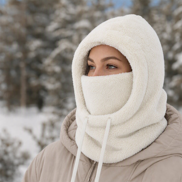 Norvello - Cagoule À Capuche en Polaire Avec Protection Pour Le Visage