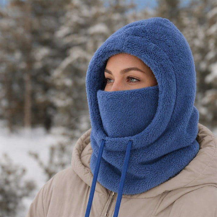 Norvello - Cagoule À Capuche en Polaire Avec Protection Pour Le Visage