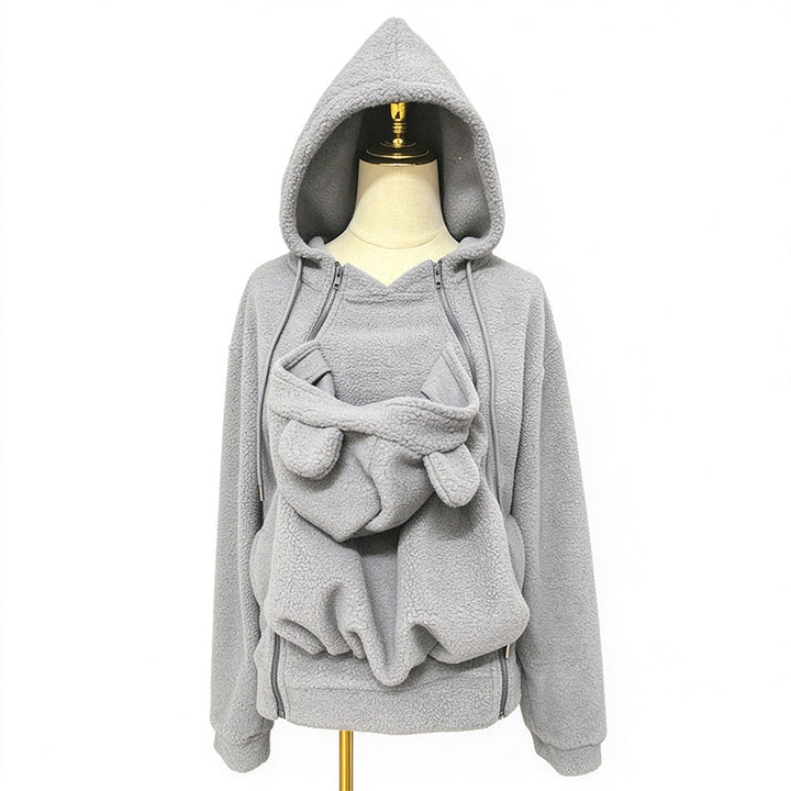Naeza - Veste Polaire À Capuche Pour Le Portage De Bébé
