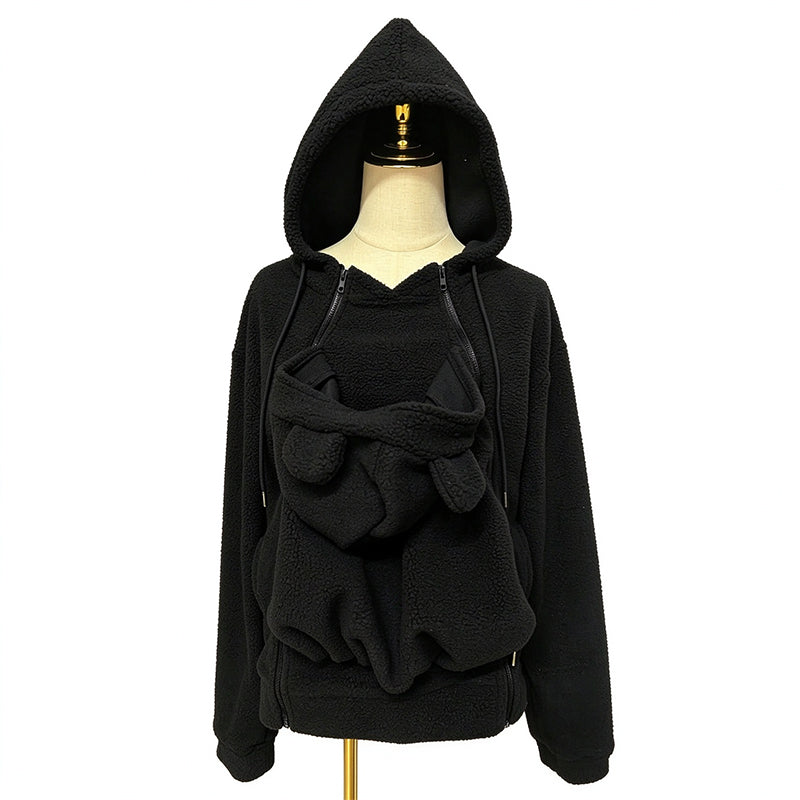 Naeza - Veste Polaire À Capuche Pour Le Portage De Bébé