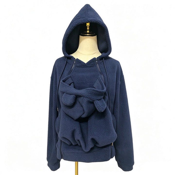 Naeza - Veste Polaire À Capuche Pour Le Portage De Bébé