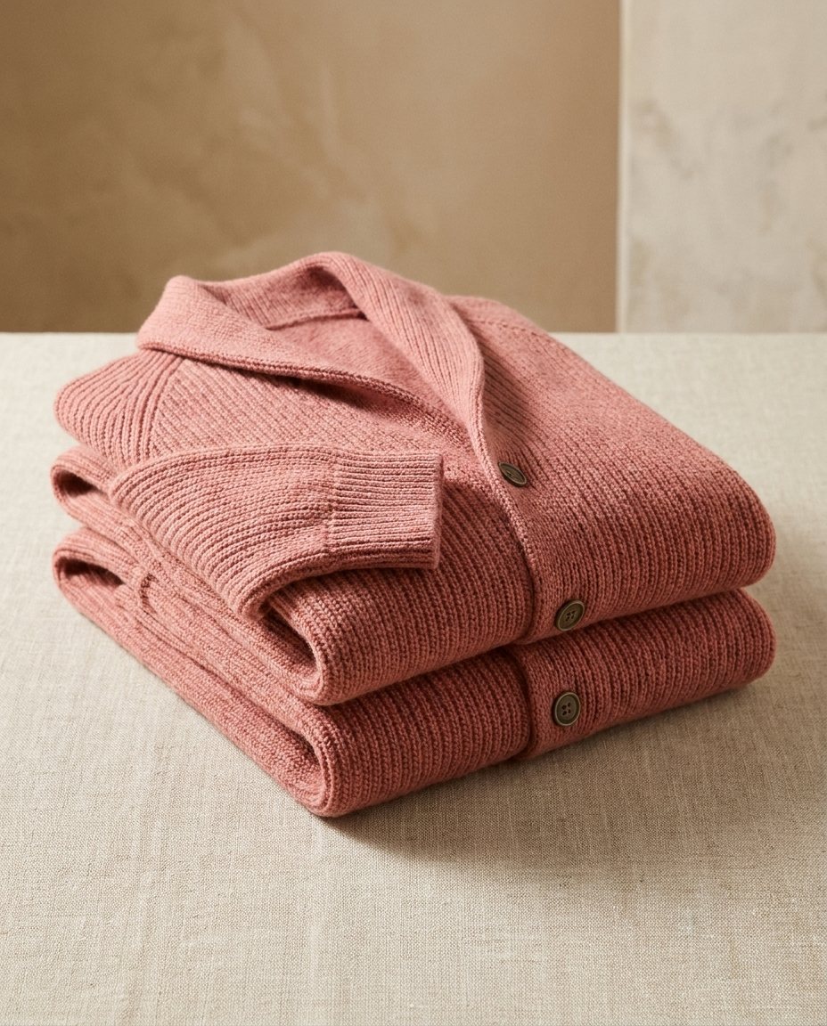 Jirri - Cardigan en Maille À Col Châle Et Boutons