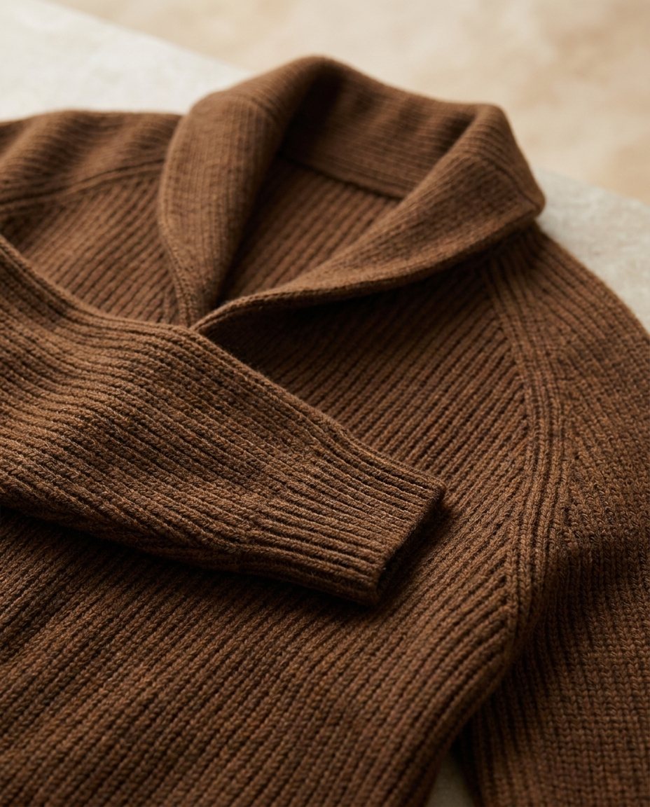 Jirri - Cardigan en Maille À Col Châle Et Boutons