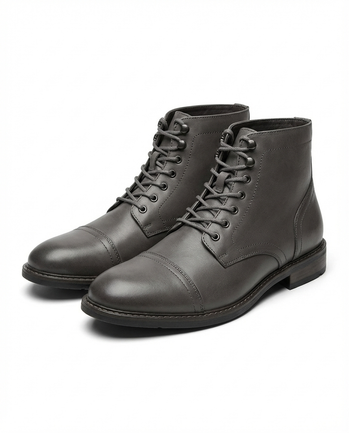 Andersan - Bottines en Cuir à Lacets