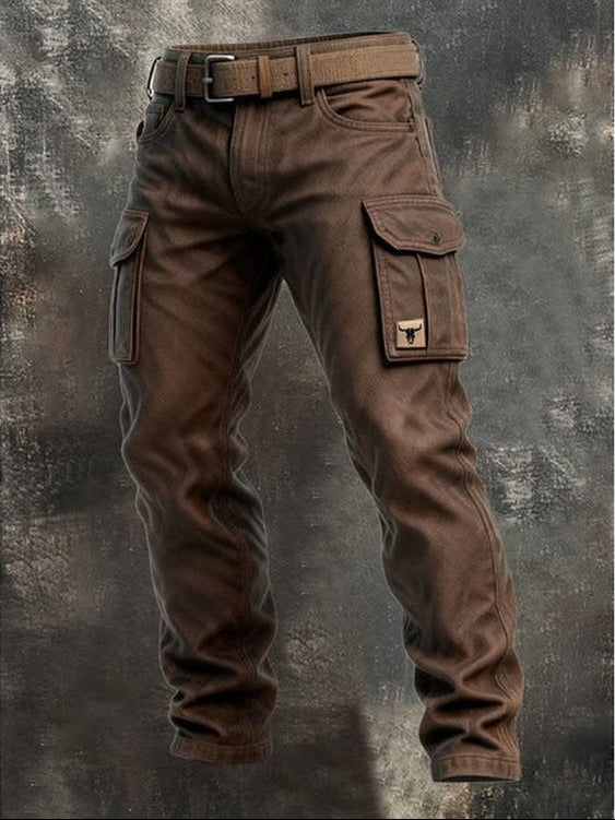 Jaeff - Pantalon Fret Décontracté À Coupe Ajustée