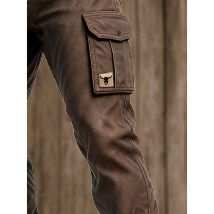 Jaeff - Pantalon Fret Décontracté À Coupe Ajustée