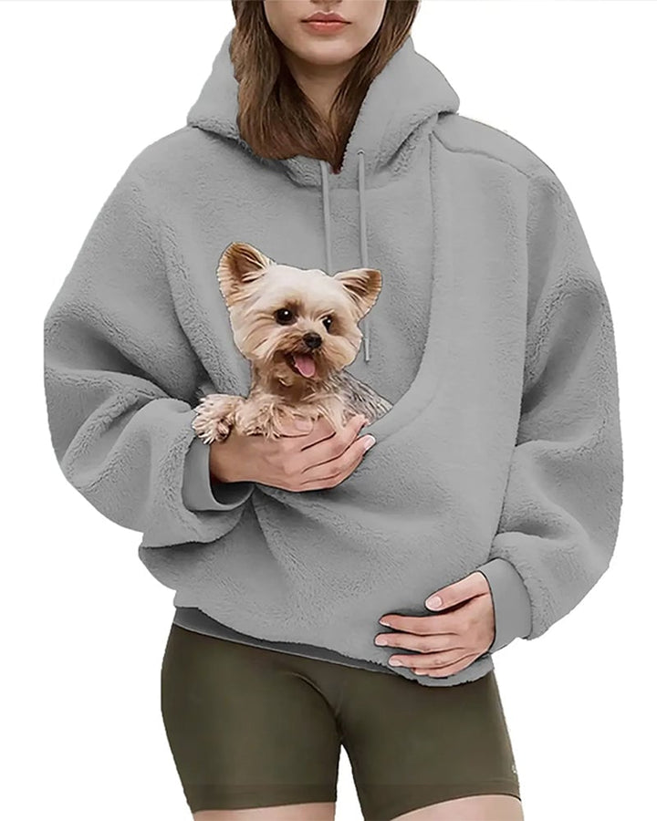 Rendall - Sweat À Capuche À Manches Longues Avec Poche Pour Animal De Compagnie